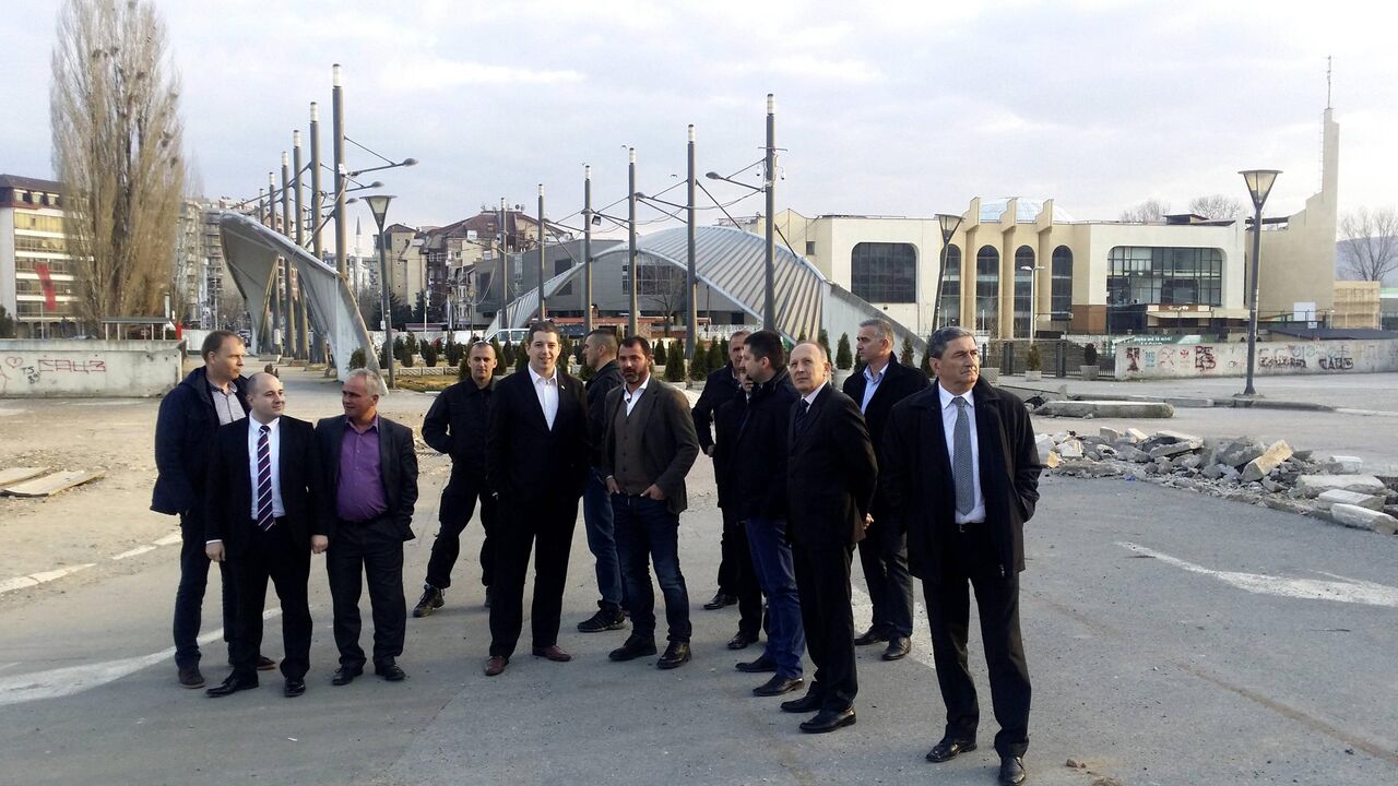 Marko Đurić u Kosovskoj Mitrovici