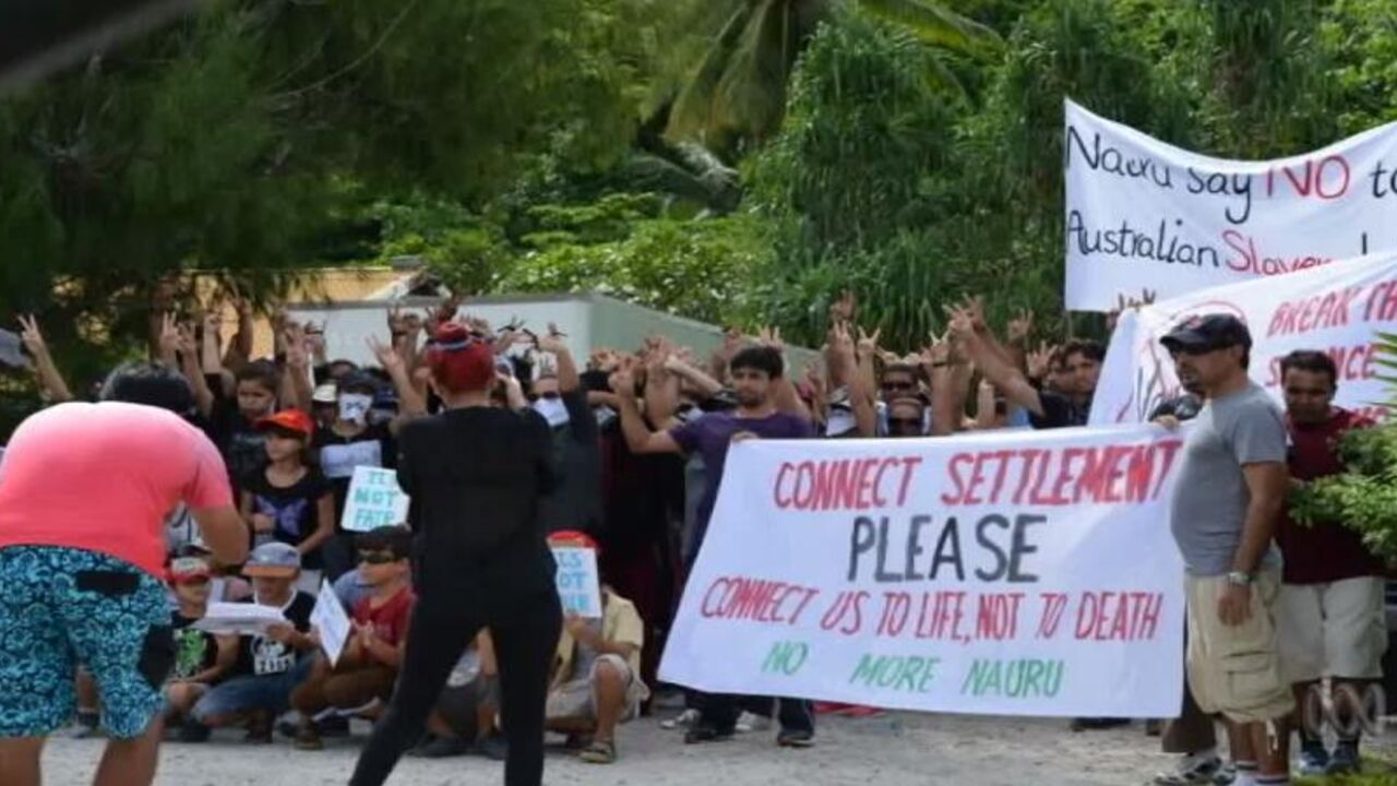 Protest azilanata na Nauruu