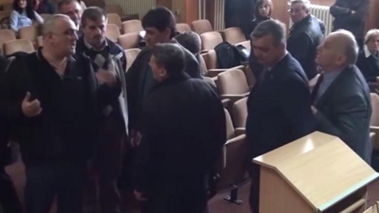 Tuča u Skupštini Prijepolja
