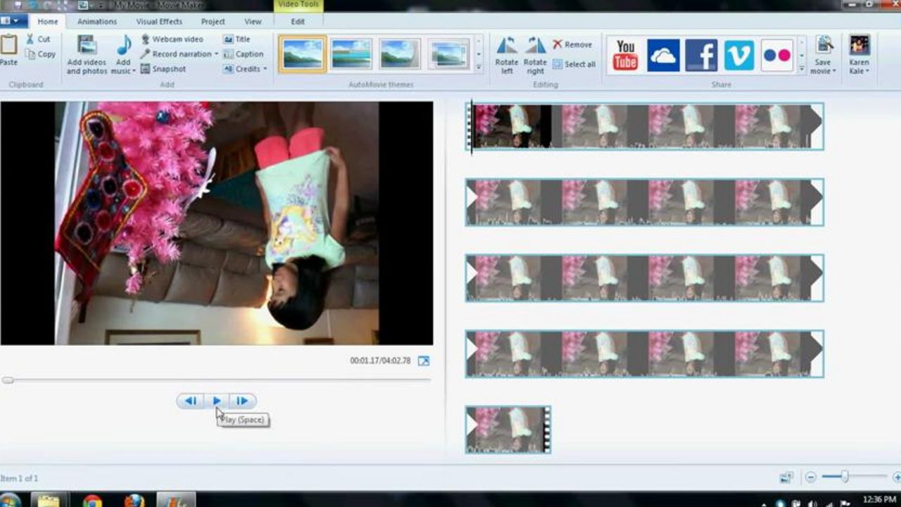 Windows Movie maker
