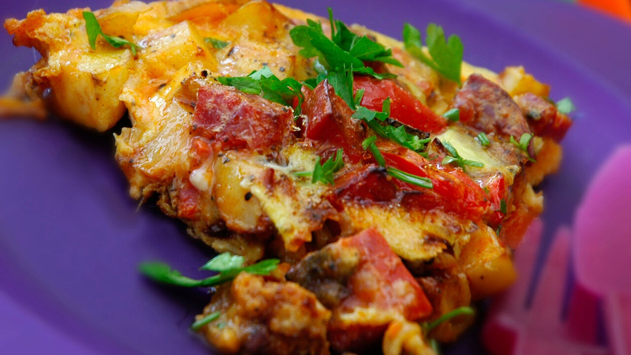 Fritata sa kobasicama
