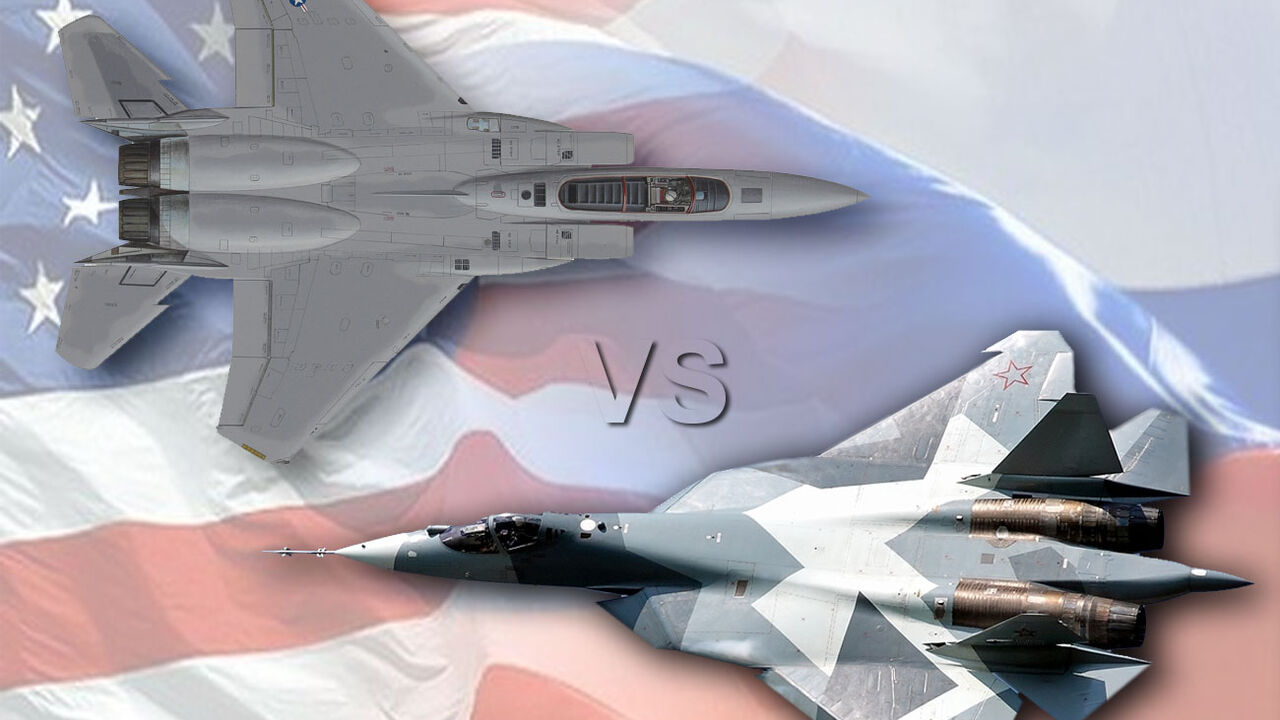 F-15 vs Su-50