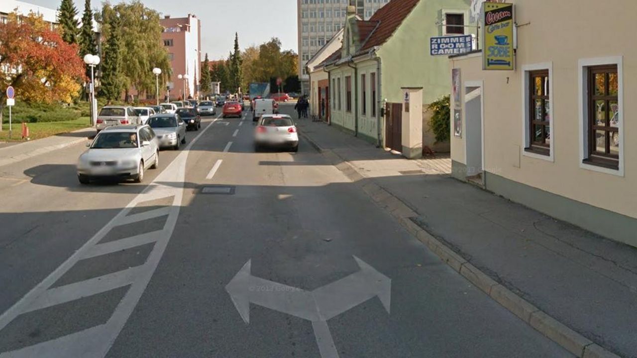 Ulica braće Radić u Varaždinu