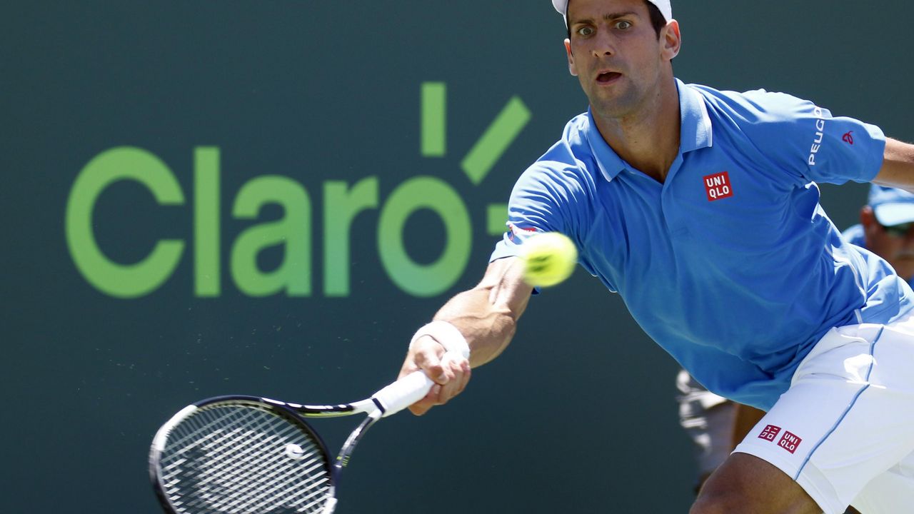 Novak Đoković u duelu sa Endijem Marejem u finalu ATP turnira u Majamiju