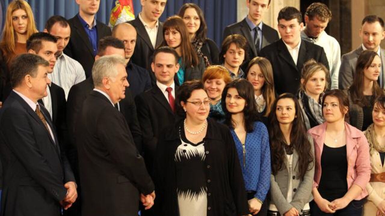 Tomislav Nikolić i srpska omladina iz Hrvatske