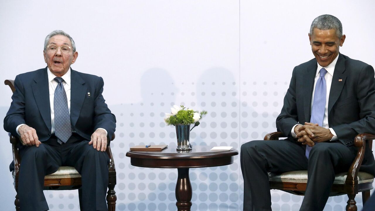 Raul Kastro i Barak Obama