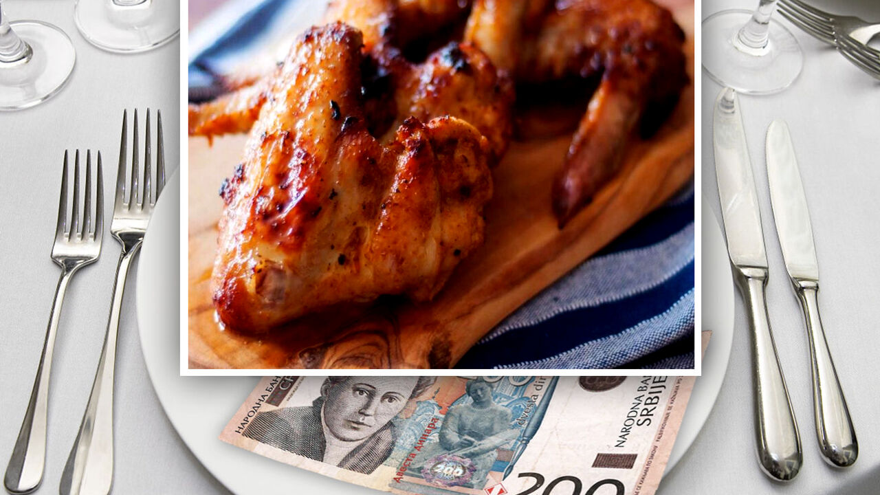 Recepti za 200 dinara - pileća krilca