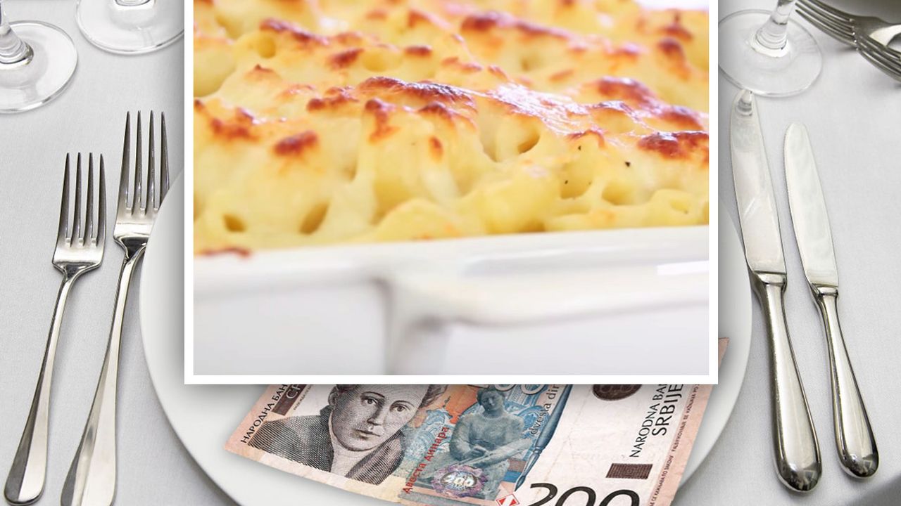 Recepti za 200 dinara - rezanci sa sirom
