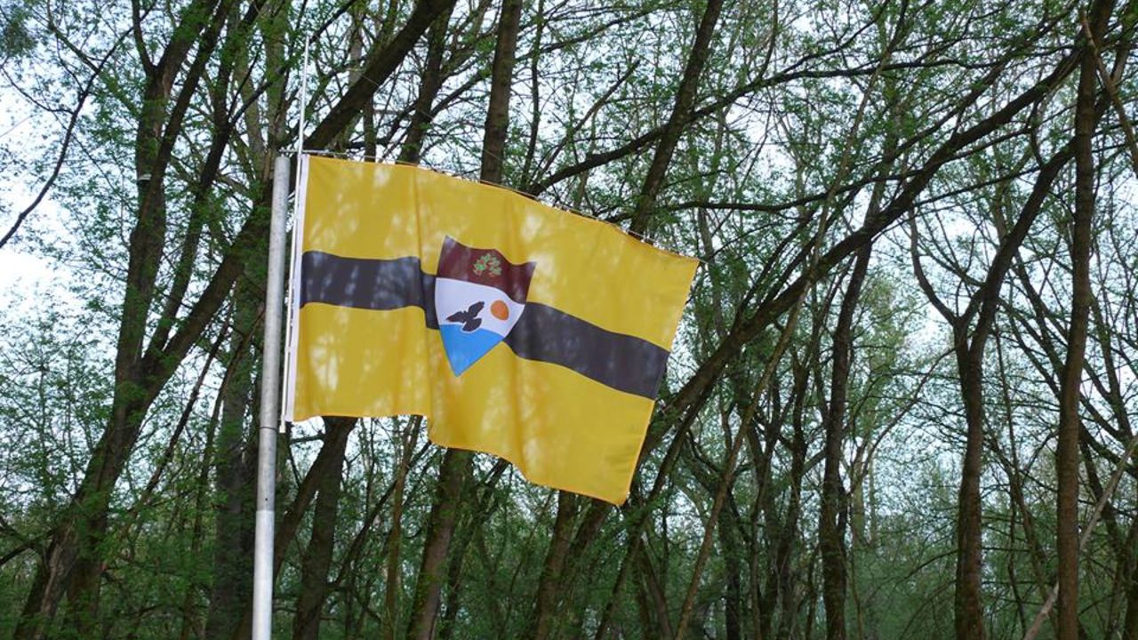 Zastava "ničije zemlje" - Liberland