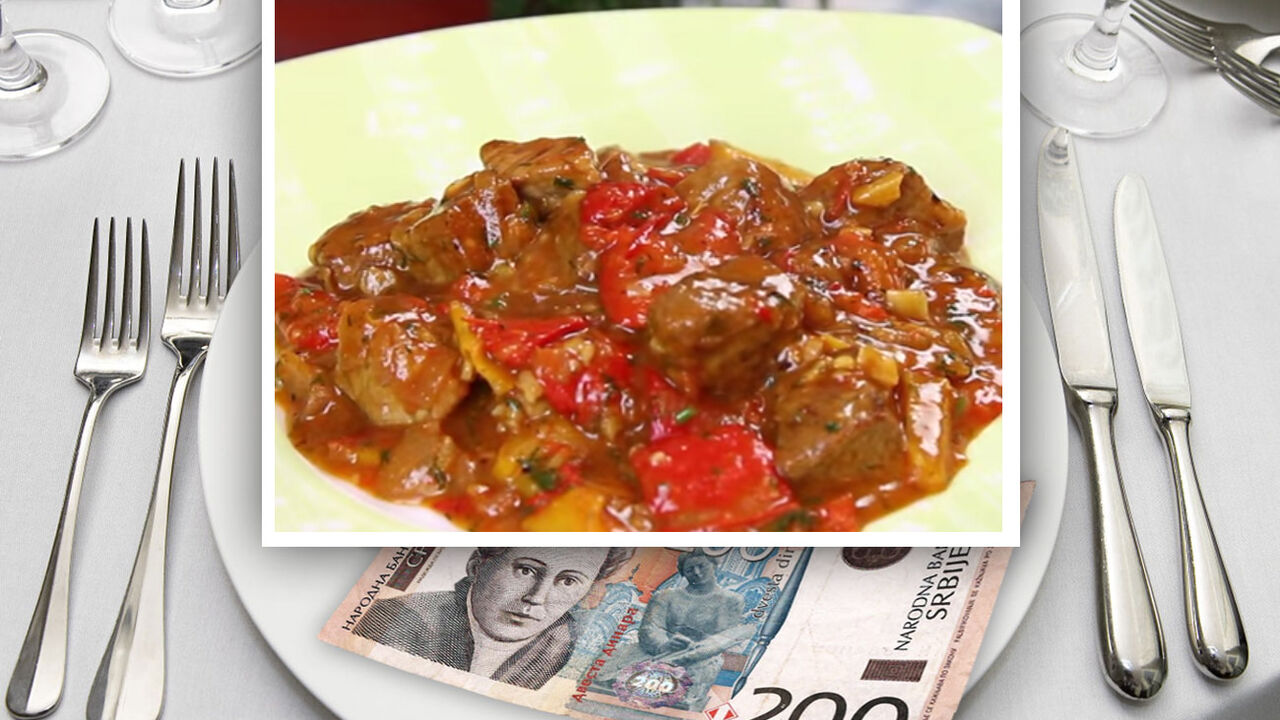 Recepti za 200 dinara - Pileći paprikaš