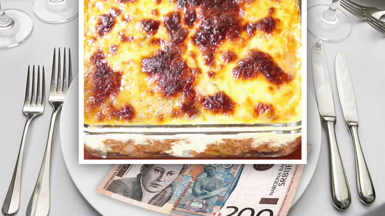 Recepti za 200 dinara - musaka