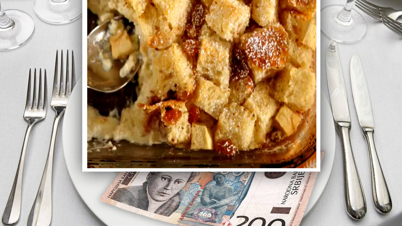 Recepti za 200 dinara - musaka od starog hleba
