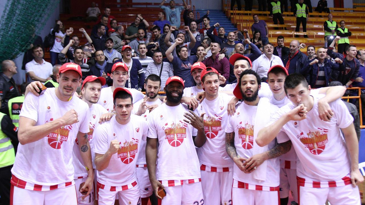Košarkaši Crvene zvezde