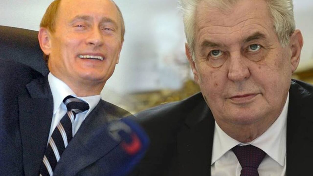 Vladimir Putin i Miloš Zeman
