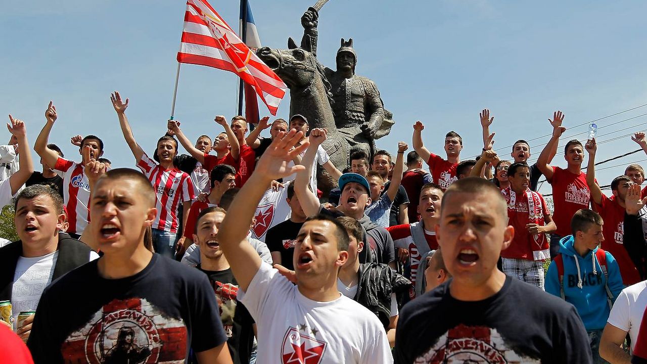 Fudbaleri Crvene zvezde u Gračanici