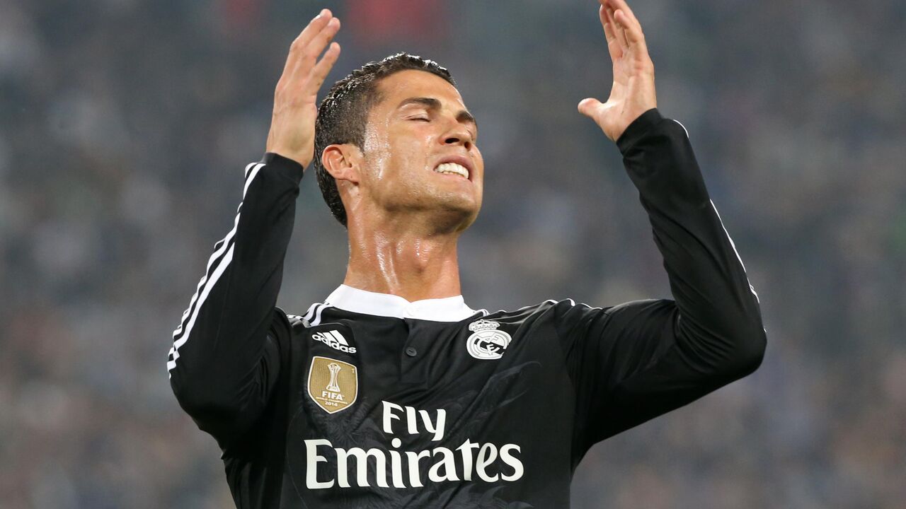 Kristijano Ronaldo na susretu protiv Juventusa