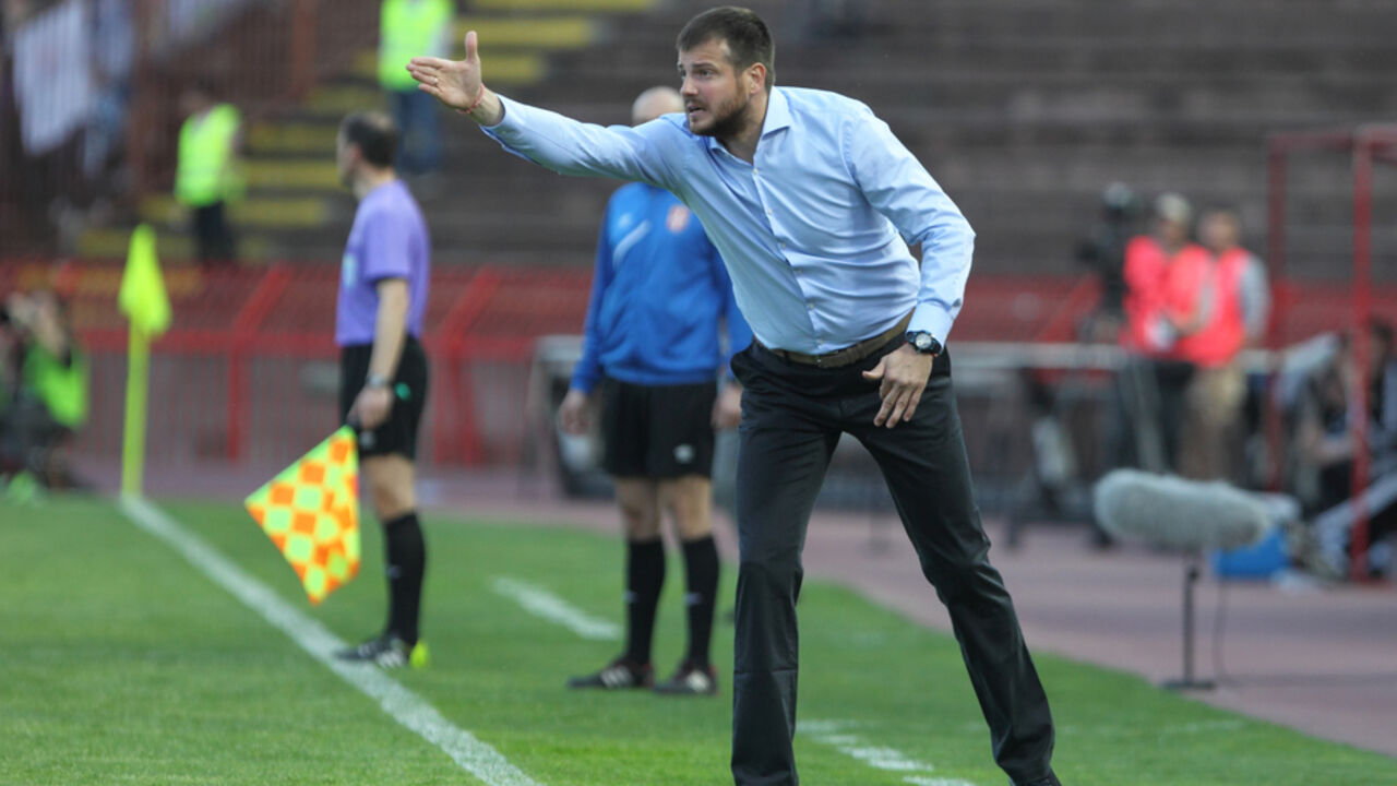 Nenad Lalatović, trener Crvene zvezde