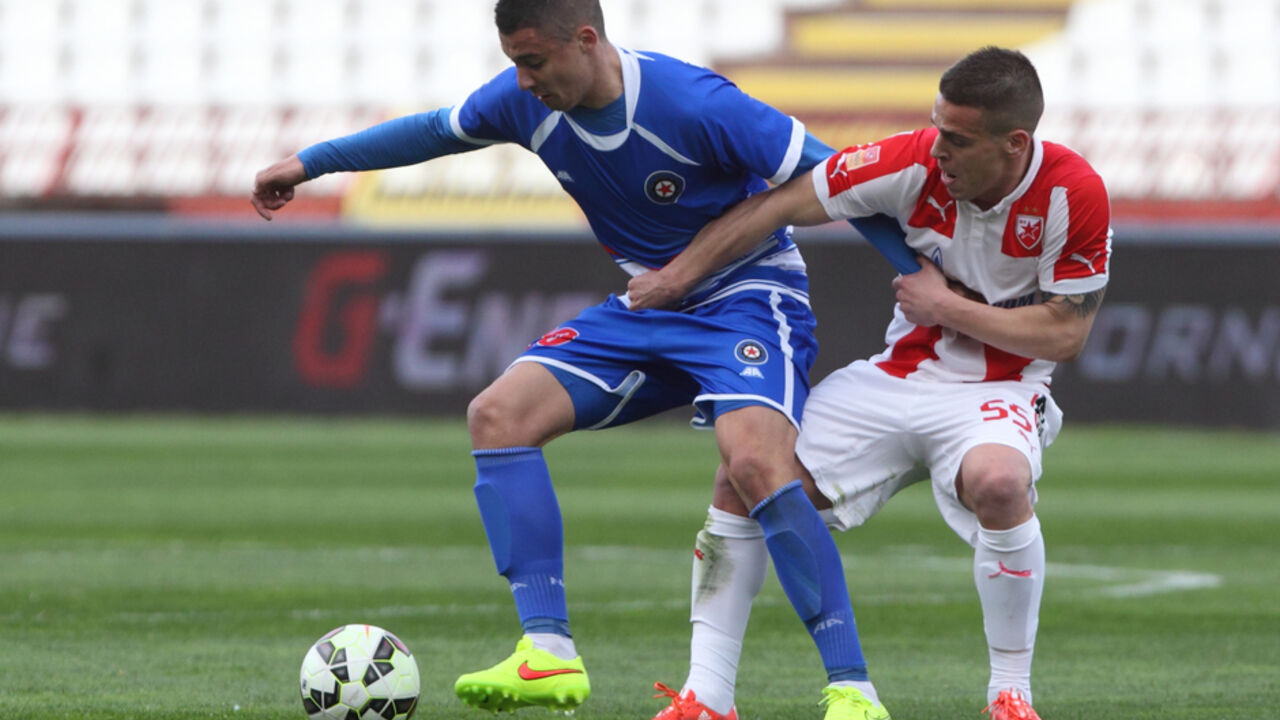 Rade Krunić na meču sa Crvenom zvezdom