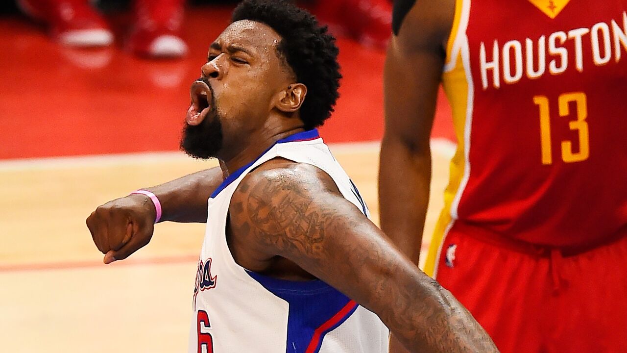 Deandre Džordan na utakmici protiv Hjustona