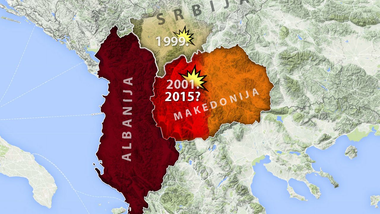 Sukobi na Kosovu i Makedoniji