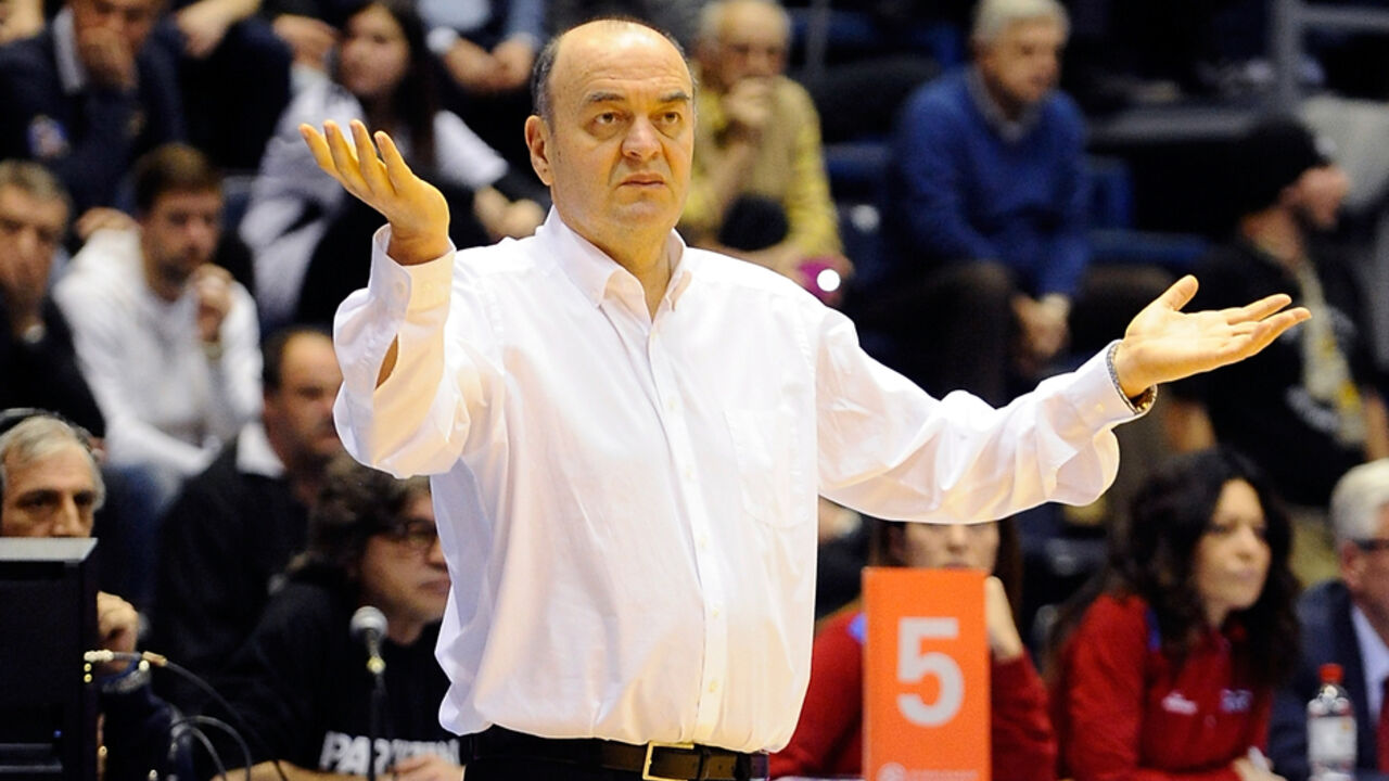 Trener košarkaša Partizana Duško Vujošević