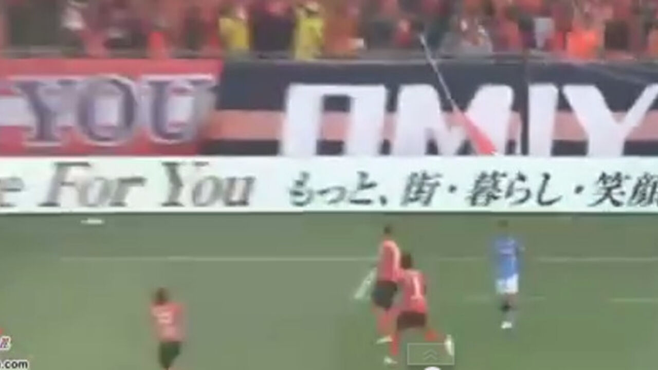 Dragan Mrđa proslavlja gol u Japanu