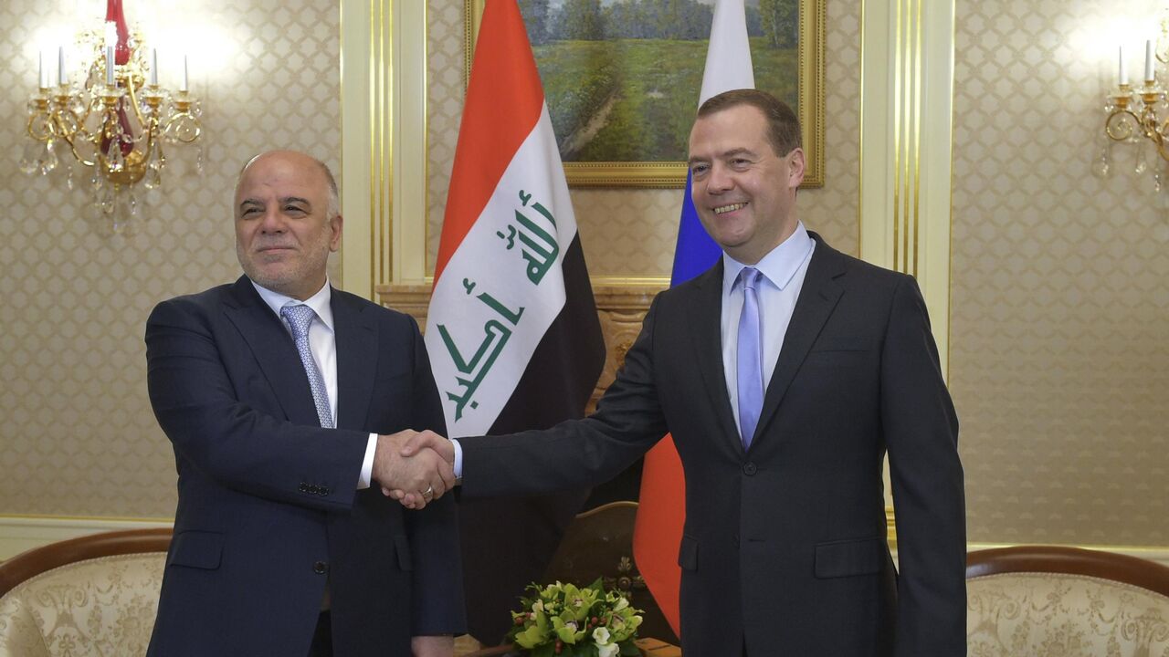 Sastanak Irački premijer Hajder al-Abadi sa ruskim premijerom Dmitrijem Medvedevim