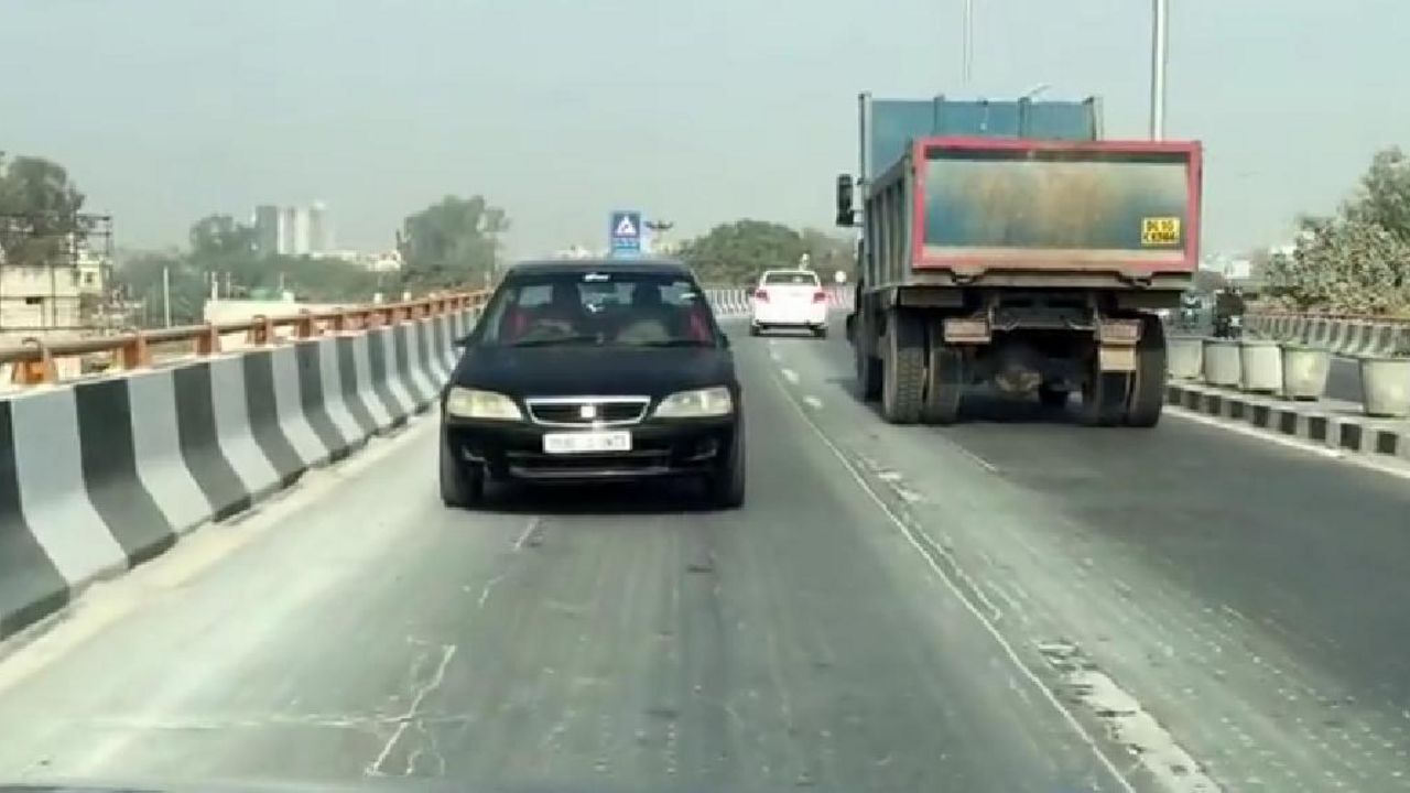 Vožnja autoputem u rikverc