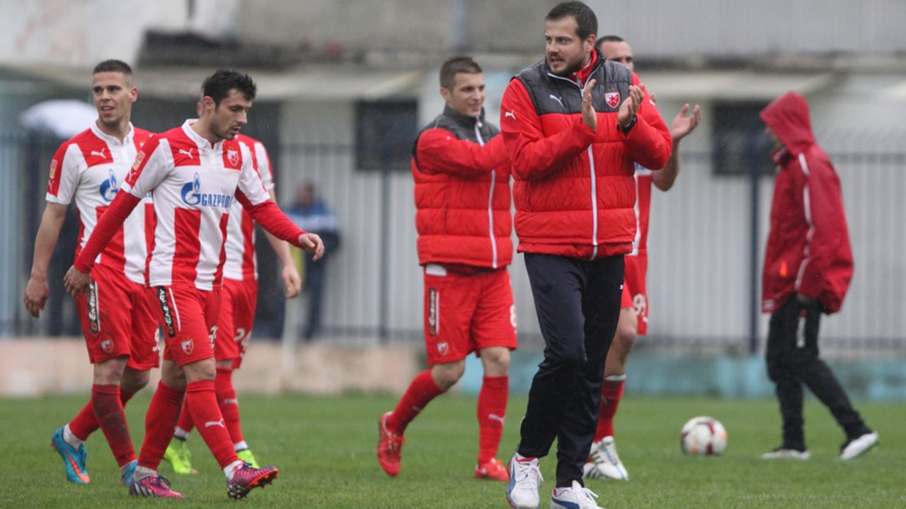Trener Crvene zvezde Nenad Lalatović