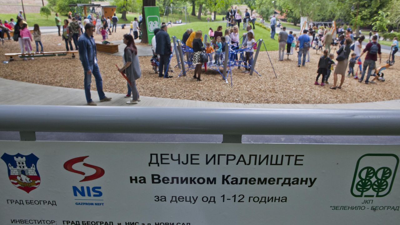 Dečije igralište na Kalemegdanu