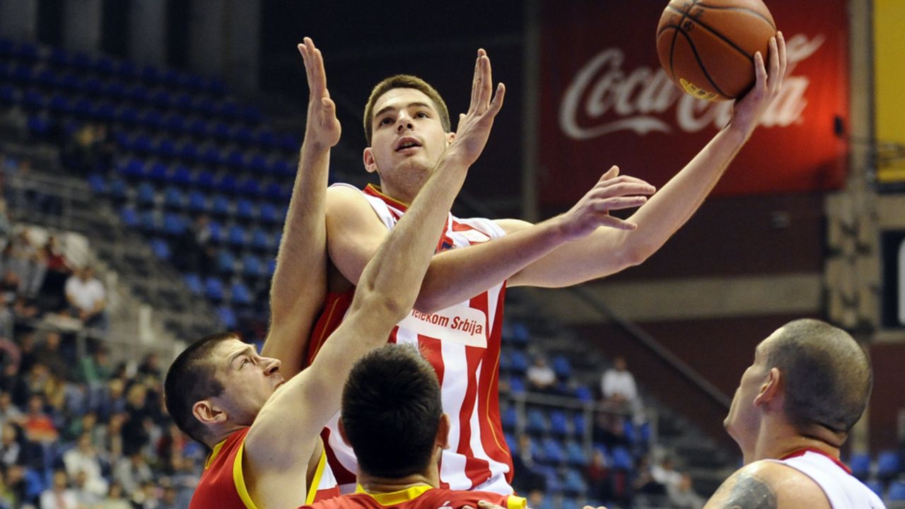 Košarkaš Crvene zvezde Marko Tejić