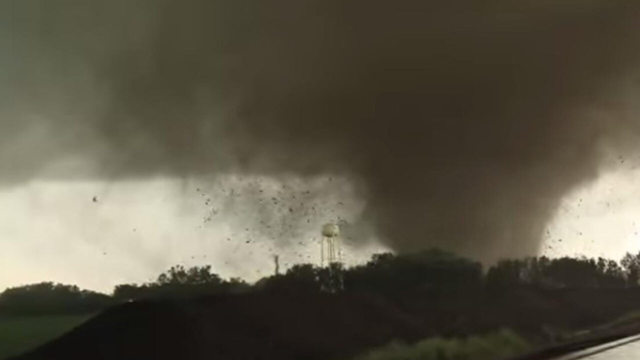 Tornado u Meksiku