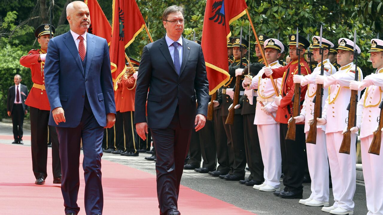 Aleksandar Vučić i Edi Rama