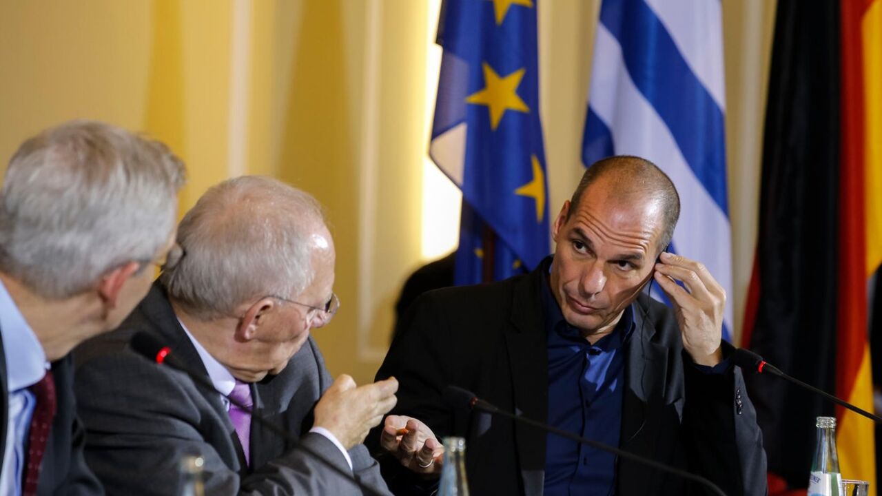 Vulfgang Šojble i Janis Varufakis