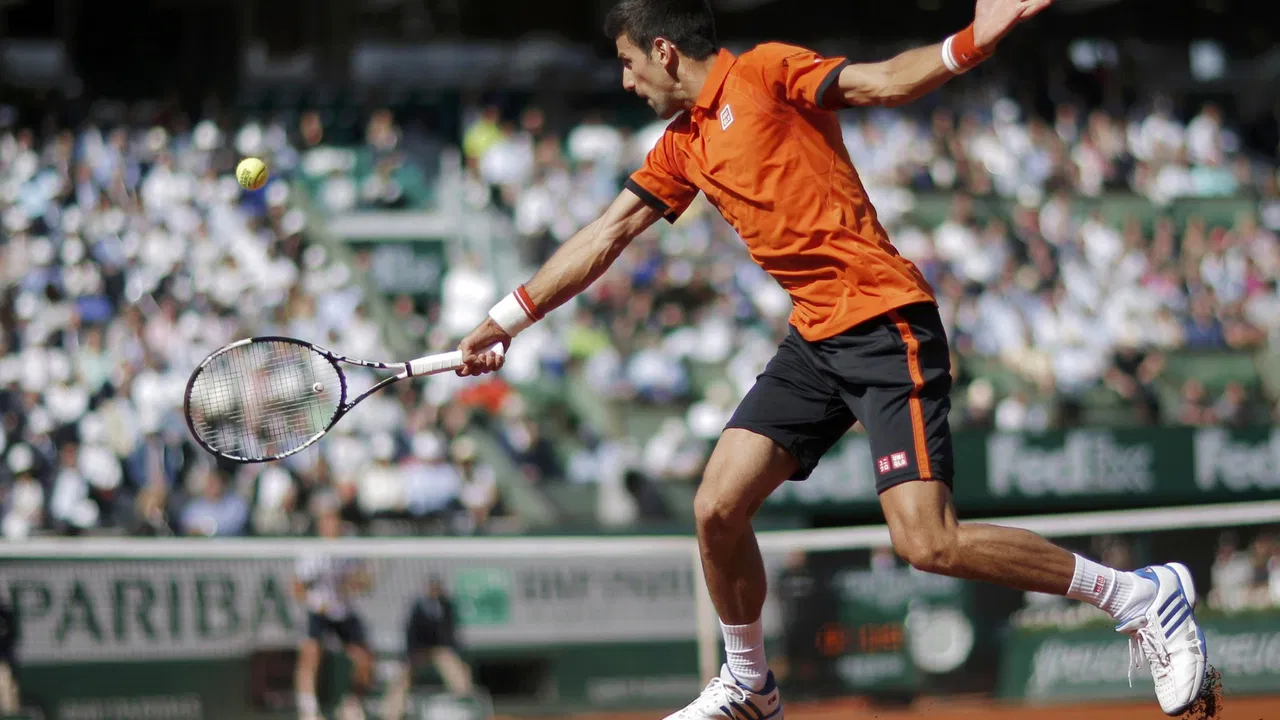 Novak Đoković na susretu protiv Rišara Gaskea