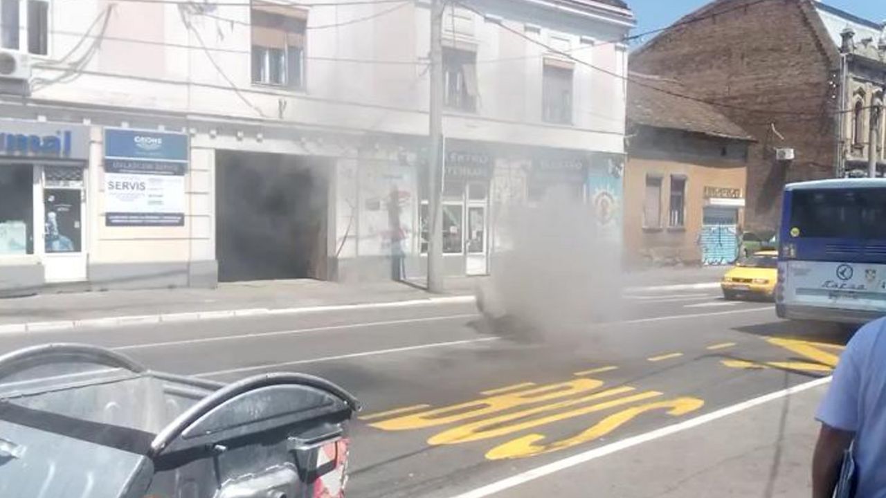 Požar u Zemunu