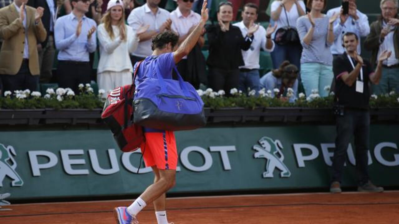 Rodžer Federer na Rolan Garosu