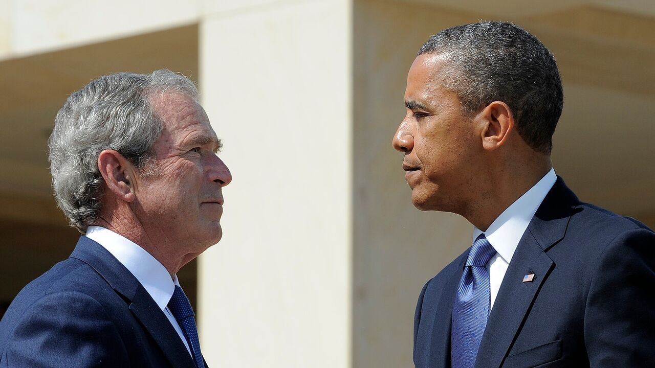Džordž Buš i Barak Obama