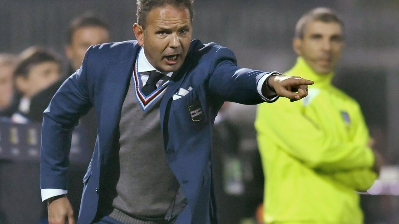 Siniša Mihajlović na klupi Sampdorije