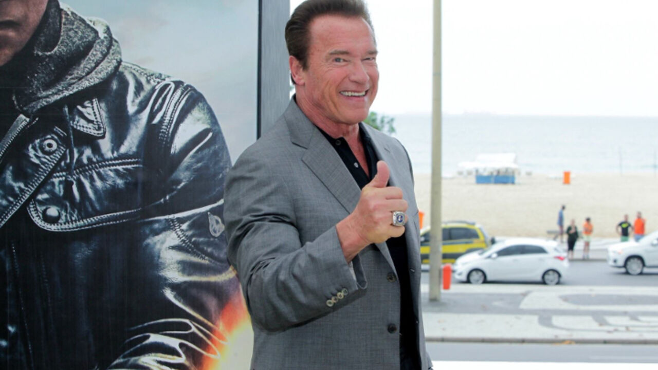 Arnold Švarceneger na promociji filma