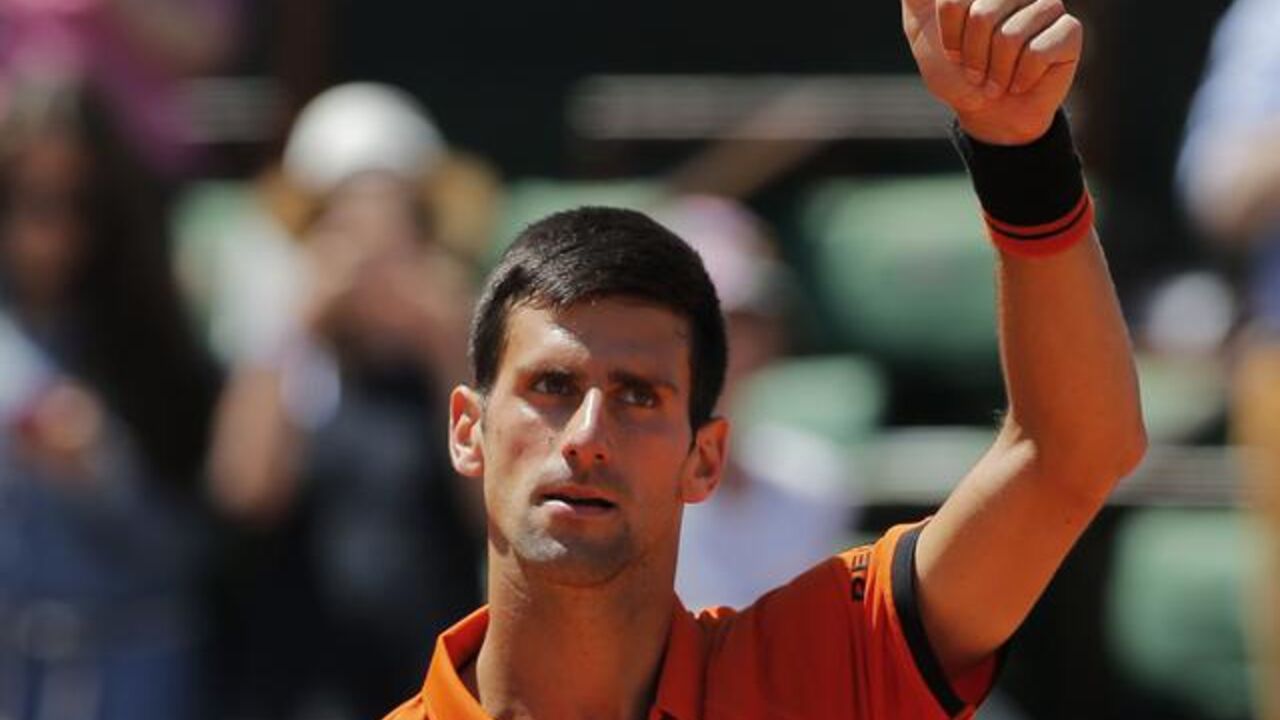 Novak Đoković na Rolan Garosu