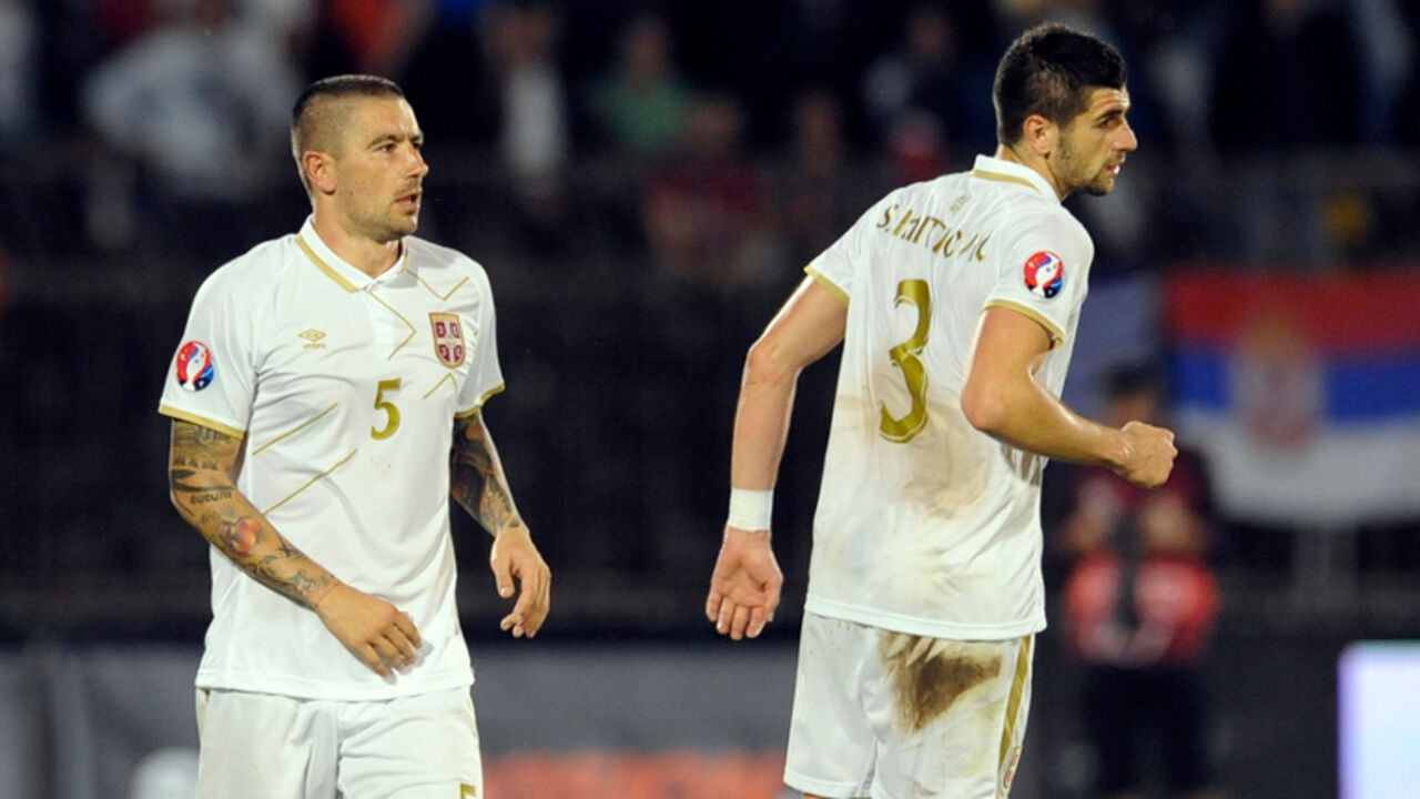 Aleksandar Kolarov i Stefan Mitrović