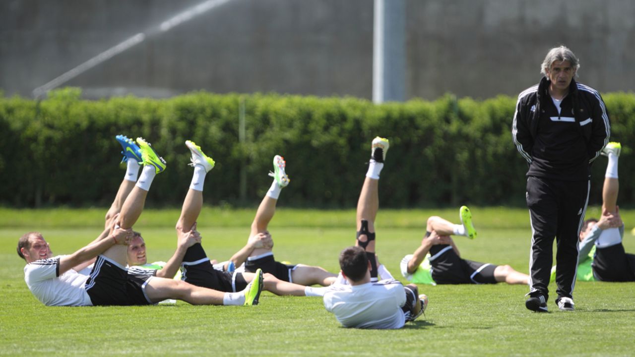 Trening fudbalera Partizana