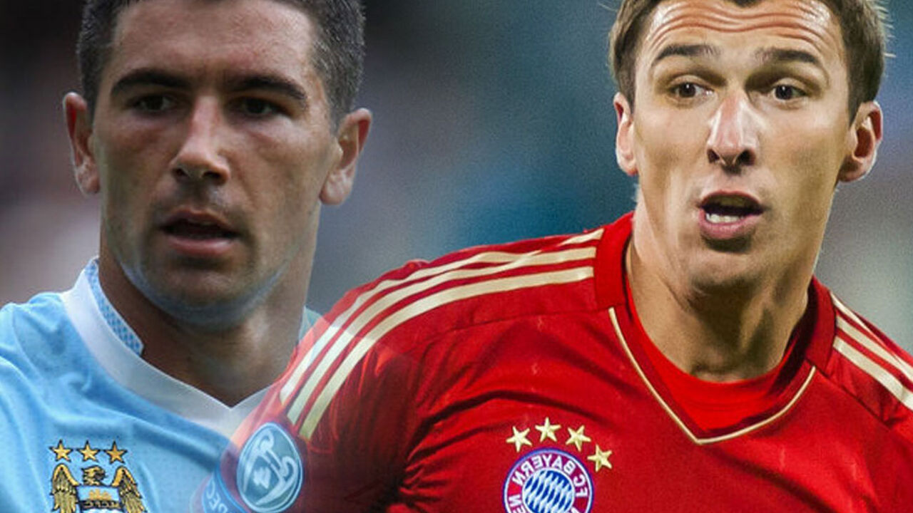 Aleksandar Kolarov i Mario Mandžukić