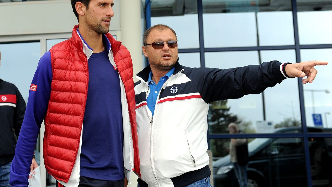 Novak Đoković i Marjan Vajda