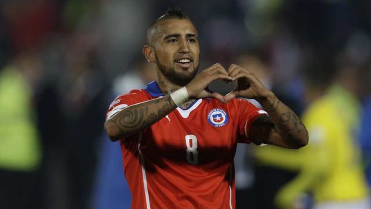 Fudbaler Čilea Arturo Vidal