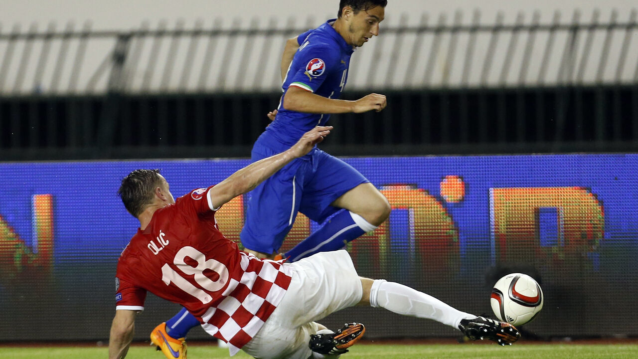 Ivica Olić i Mateo Darmijan