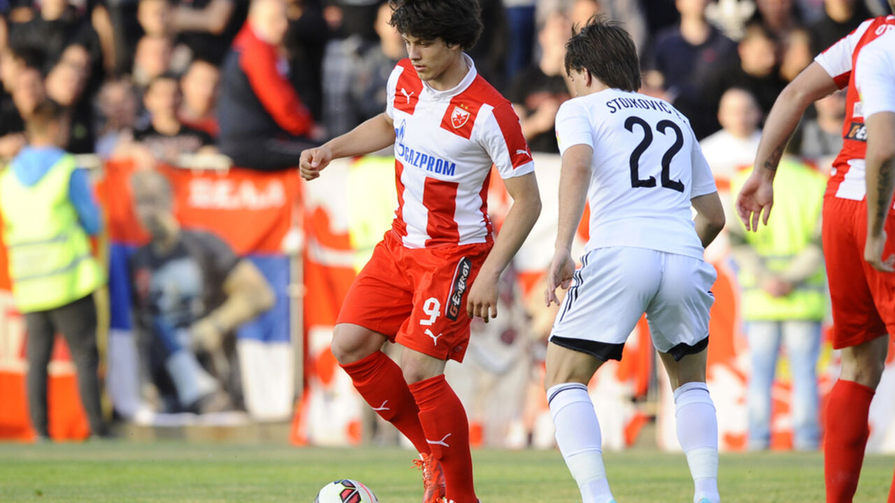 Luka Jović, napadač Crvene zvezde