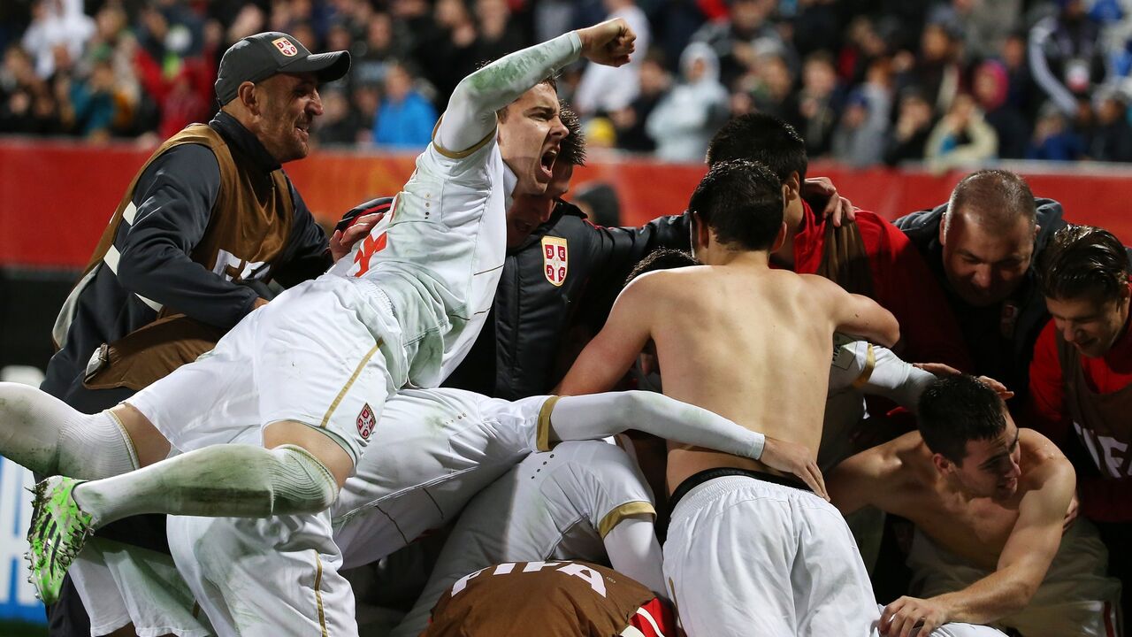 Mladi fudbaleri Srbije