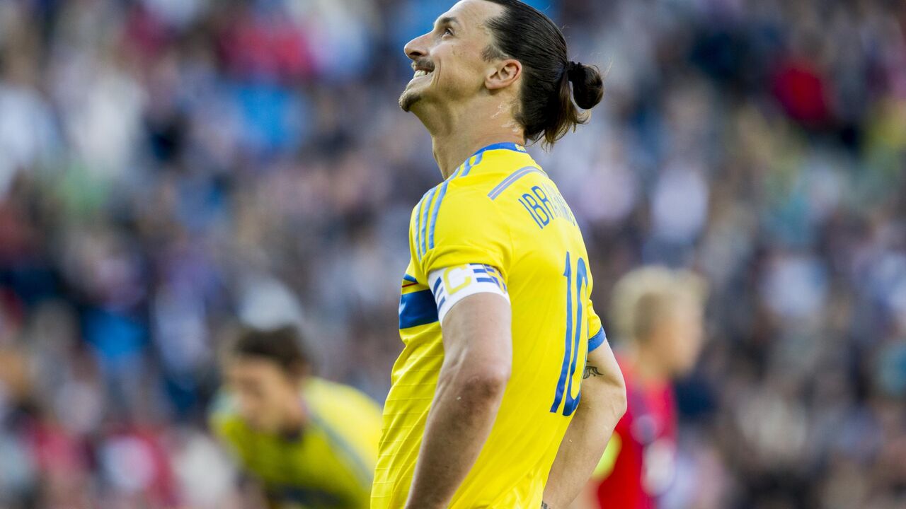 Zlatan Ibrahimović, kapiten reprezentacije Švedske